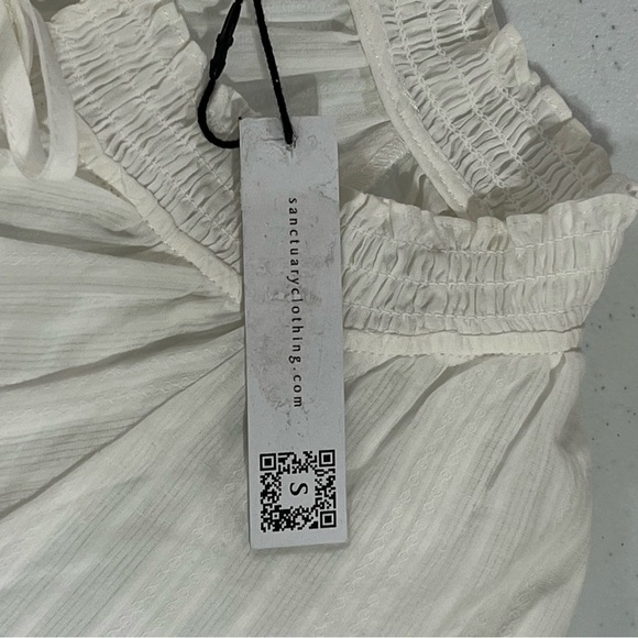 NEW WITH‎ TAGS SANCTUARY DON'T FORGET BLOUSE WITH FRONT LOOP CLOSURE TOP - Picture 10 of 14